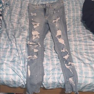 American Eagle Torn Jeans
